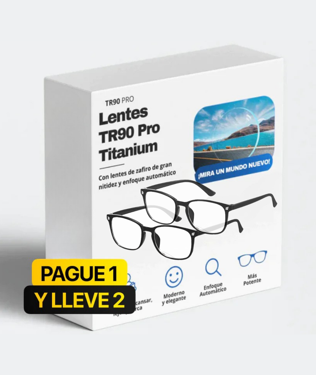 GAFAS INTELIGENTES LÜMIA VISION/FLEX + ESTUCHE DE REGALO – PAGUE 1 Y LLEVE 2 SOLO HOY!